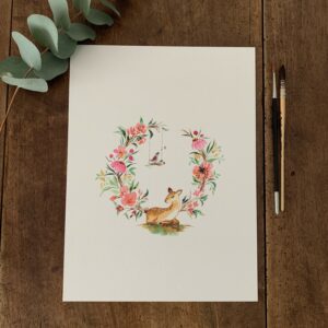 Affiche "Biche"