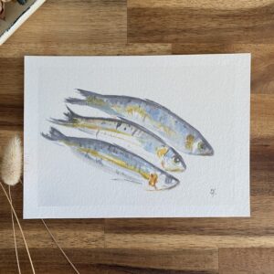 Affiche "Les sardines de Carry"