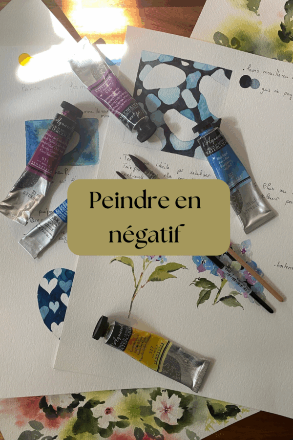 Peindre en négatif