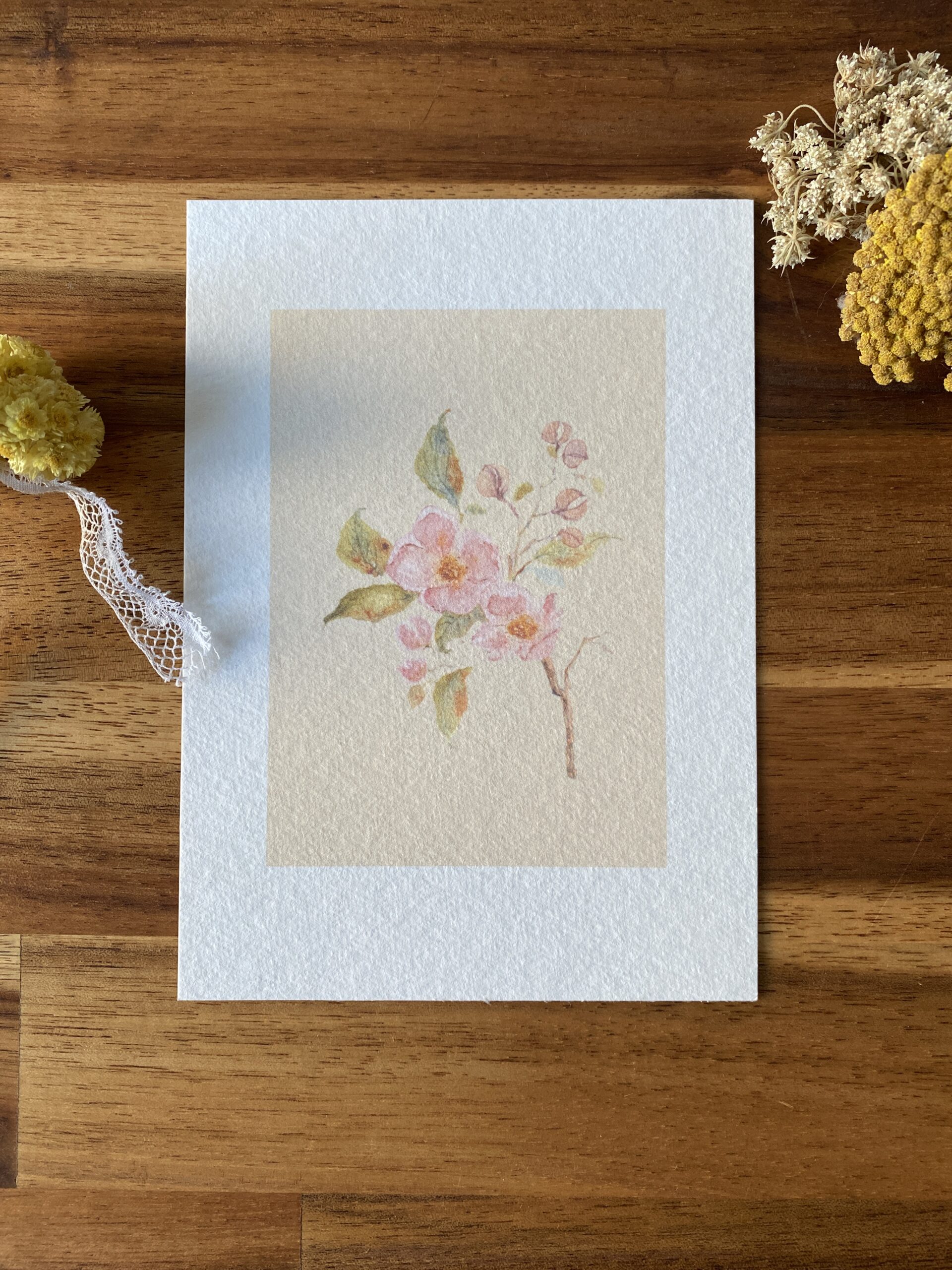 L'aubépine - Papier Mat