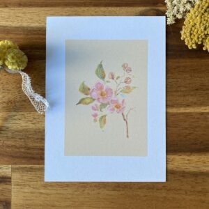 L'aubépine - Papier Glacé (Avec Enveloppe)