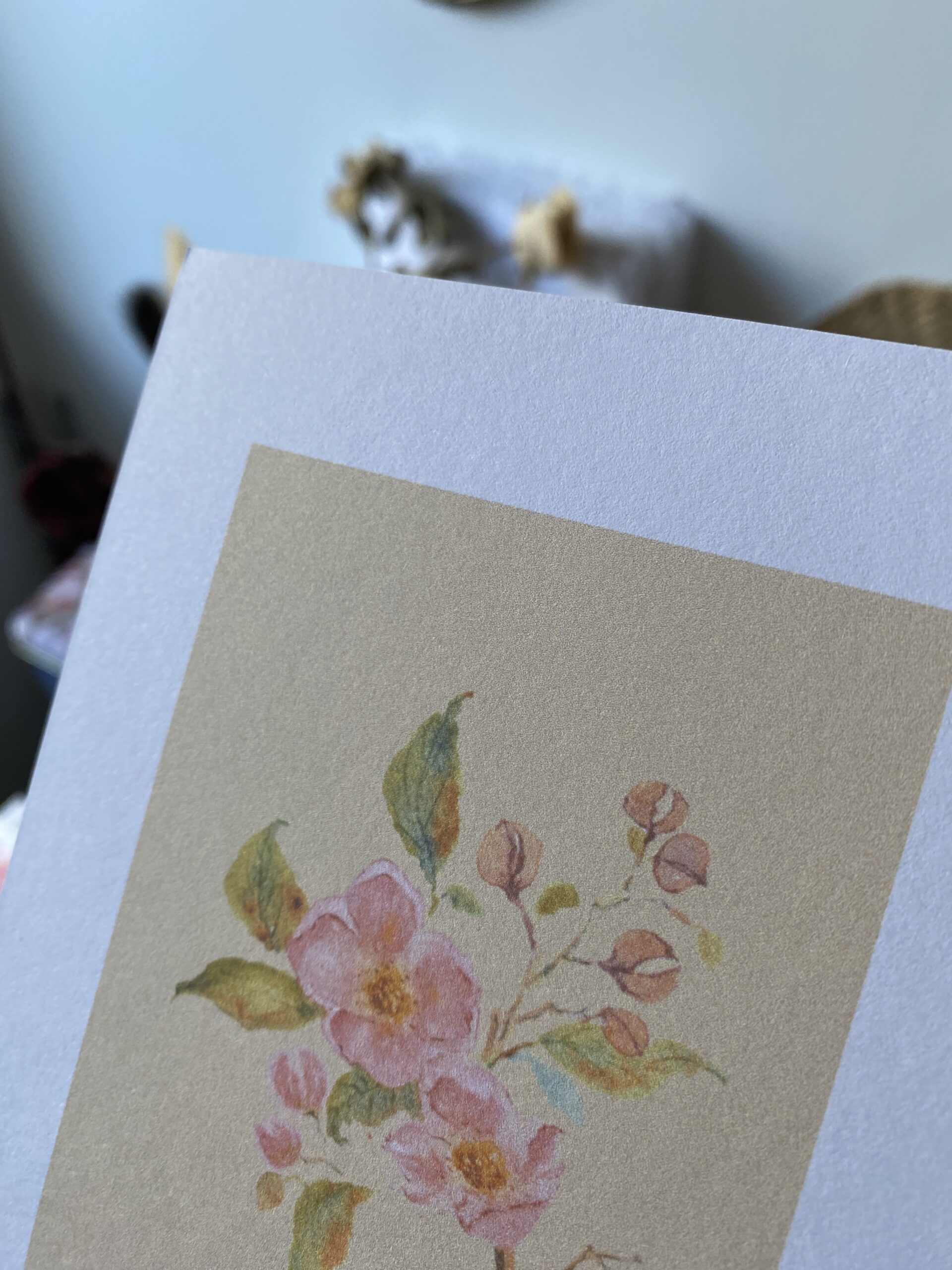 L'aubépine - Papier Glacé (Avec Enveloppe) – Image 2