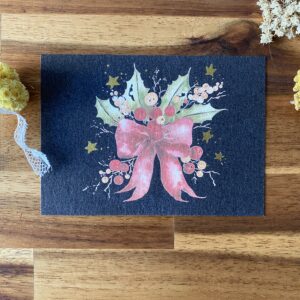 Noeud de Noël - Papier mat