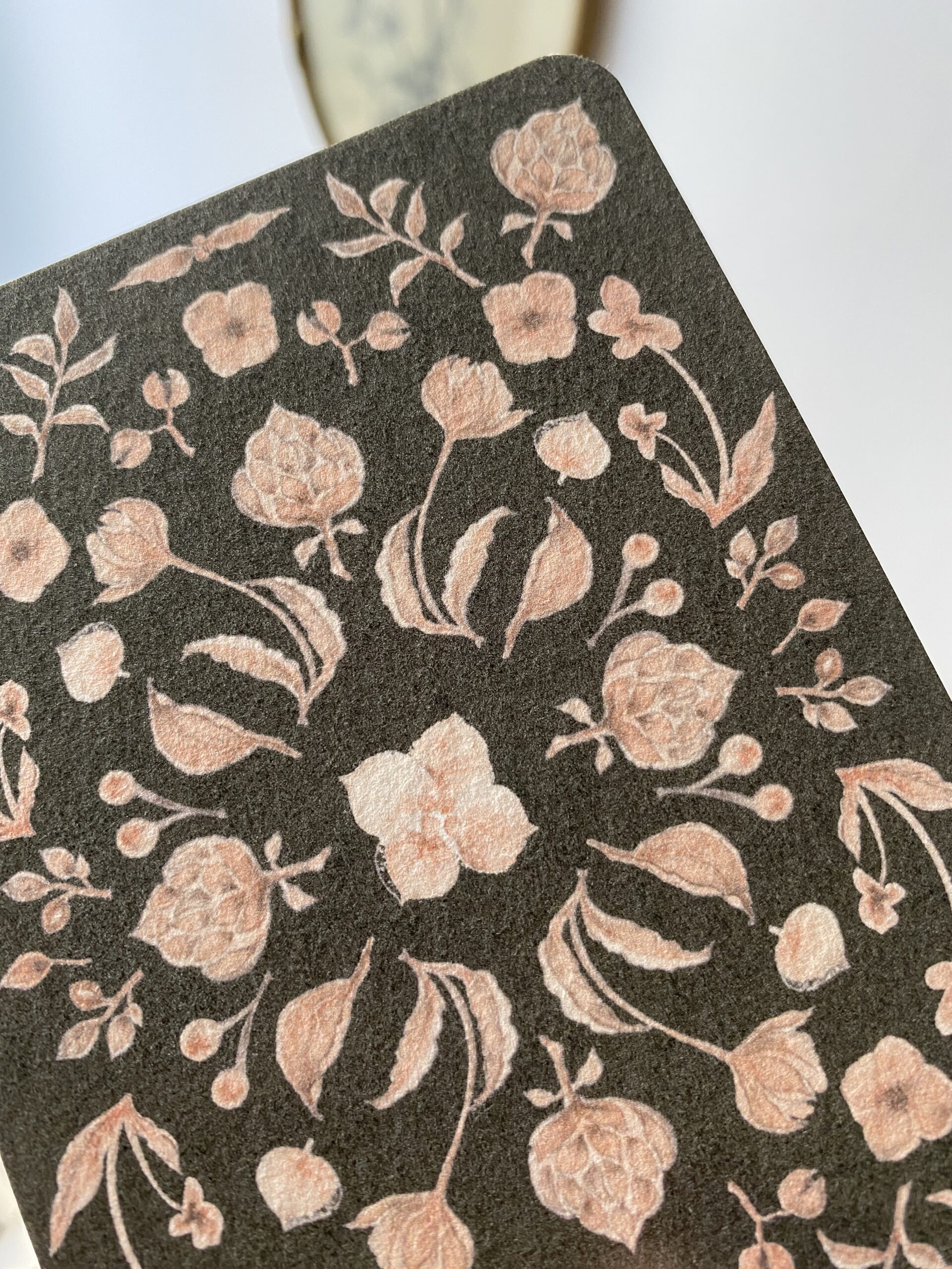 Cigale et fleurs d'hortensia - Papier Mat - "Porte bonheur" – Image 4