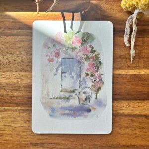 Le jardin bords ronds