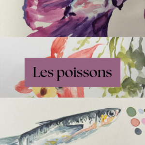 Atelier Aquarelle 05/05 : Les Poissons